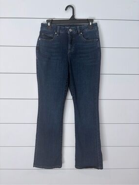 Style & Co Curvy Bootcut Jeans 6 Dark Wash Y2K Denim Quiet Luxury Capsule